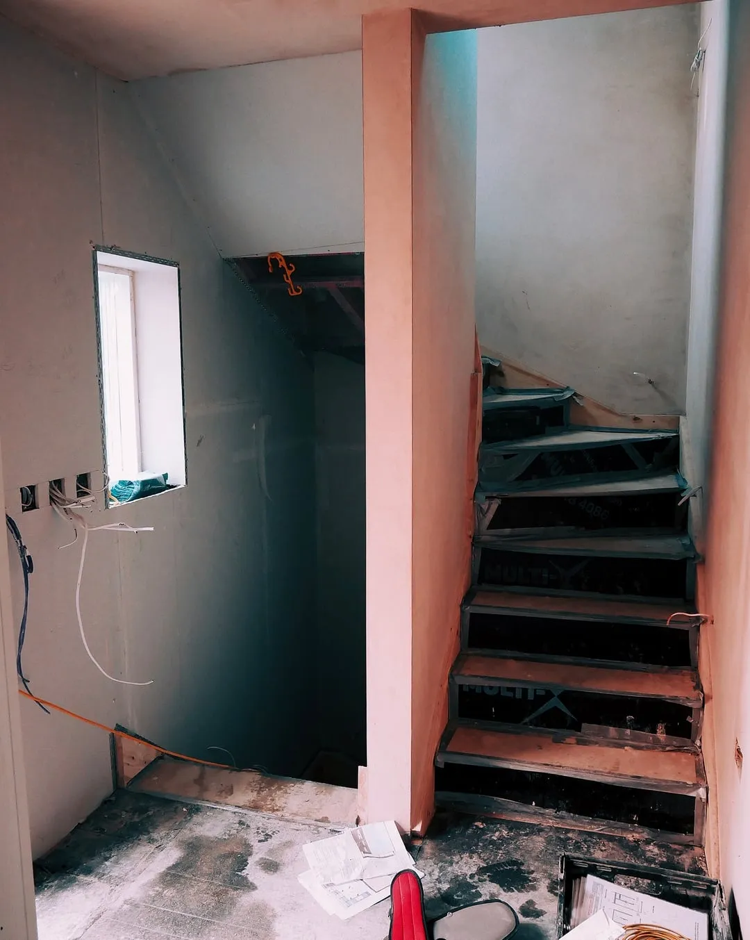 staircase in building