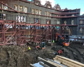  new underground drainage system