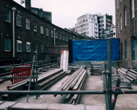 Scaffolding in London