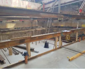 demolition of the rear building 5