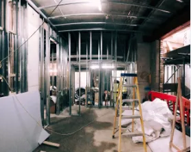 demolition of the rear building